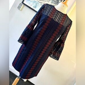 Trina Turk Crochet Shift size 4